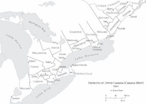 districts of upper canada 1841