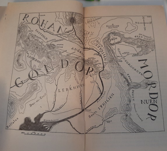 map of mordor