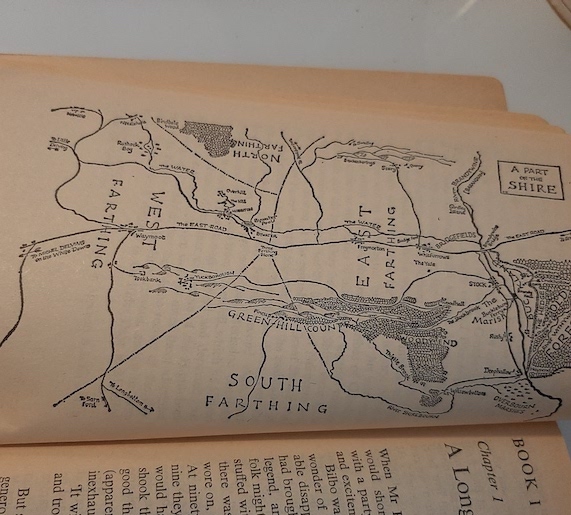 map of the shire
