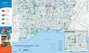 mississauga cycling map 2021 page 2