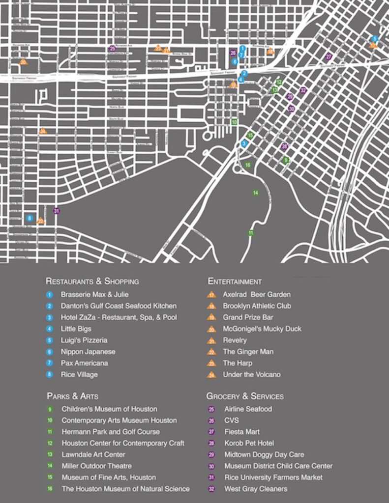 museum boulevard houston texas map