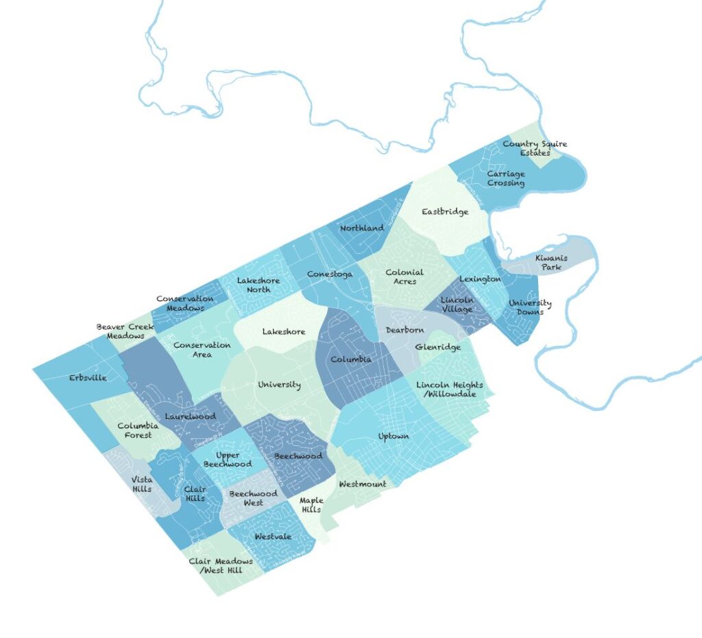 waterloo neighbourhoods
