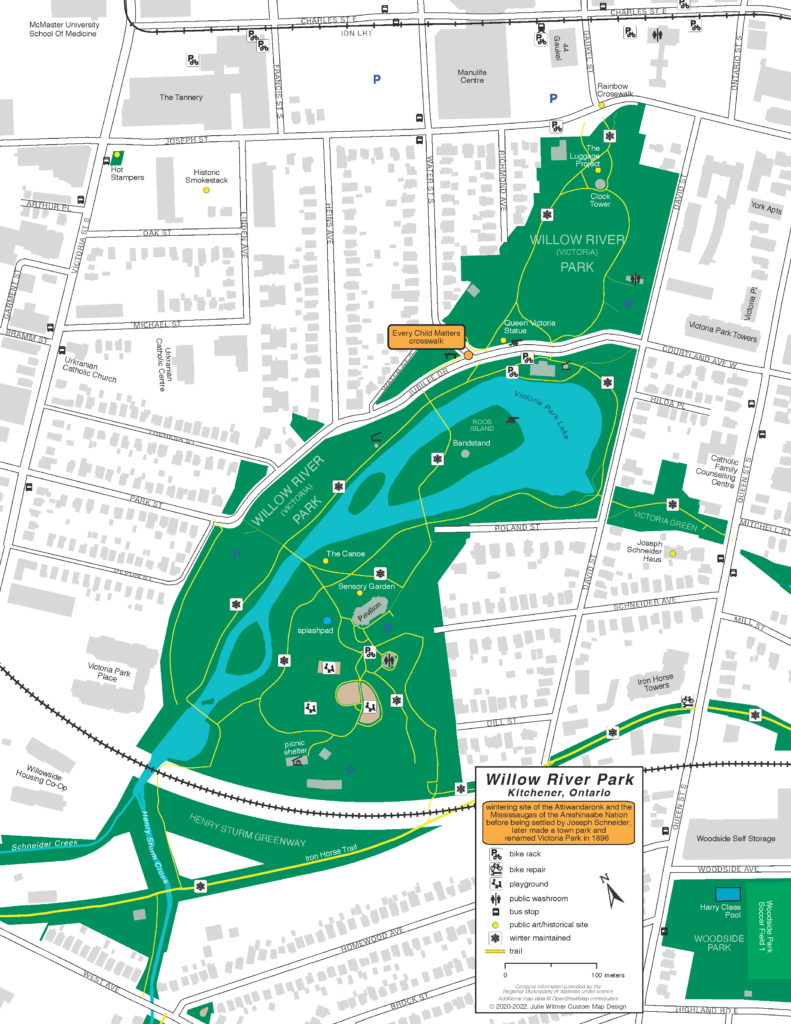 willow river park facilities map
