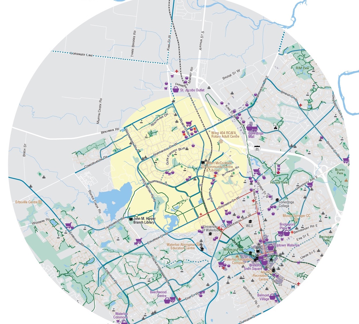 final draft - AT hub map Lakeshore Village Sunnydale cropped